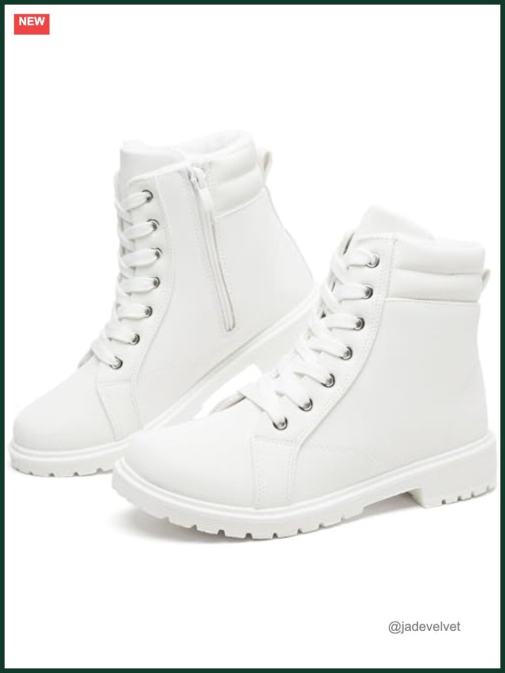 Warm Faux Fur Lined Waterproof Ankle Snow Boots Anti-Slip Winter Booties